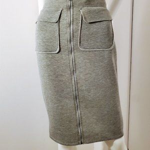 Romeo & Juliet Couture | Grey Pencil Skirt | Size Small